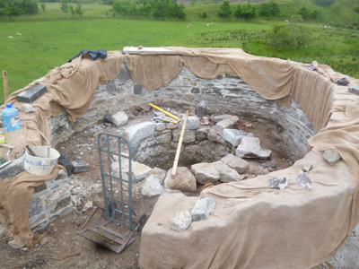 lime kiln at russborough